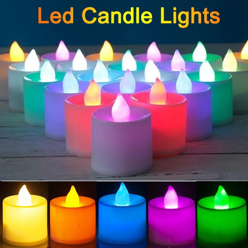 Đèn LED giả nến chạy pin thiết kế sống động và sáng tạo