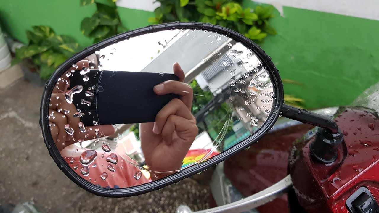 Bộ 2 Miếng dán Chống Nước Cho Gương Chiếu Hậu Ô Tô + xe máy