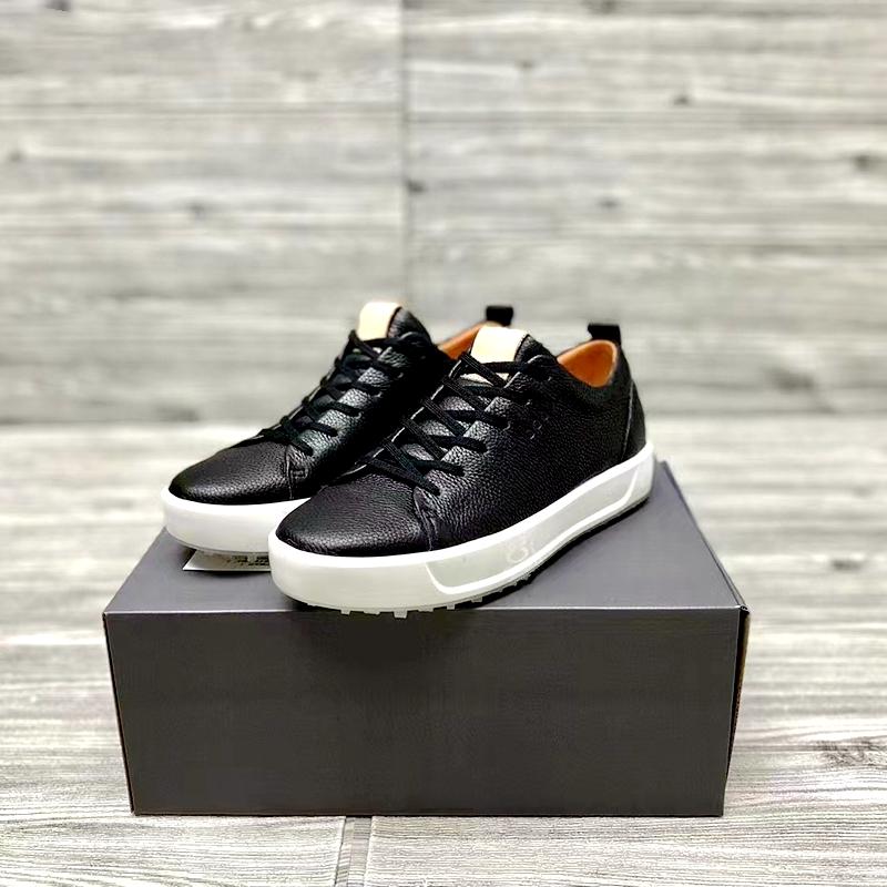 Giày phụ nữ golf bằng da không thấm chống trượt chống trơn chống trơn. Color: Black Shoe Size: 40