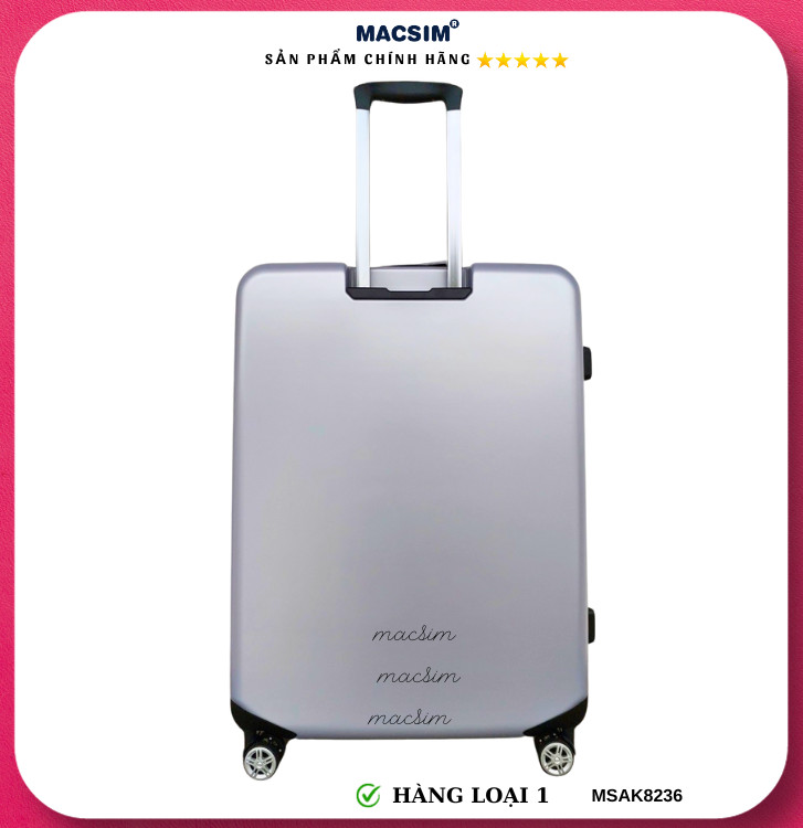 Vali cao cấp Macsim Aksen hàng loại 1 MSAK8236 cỡ 28 inch