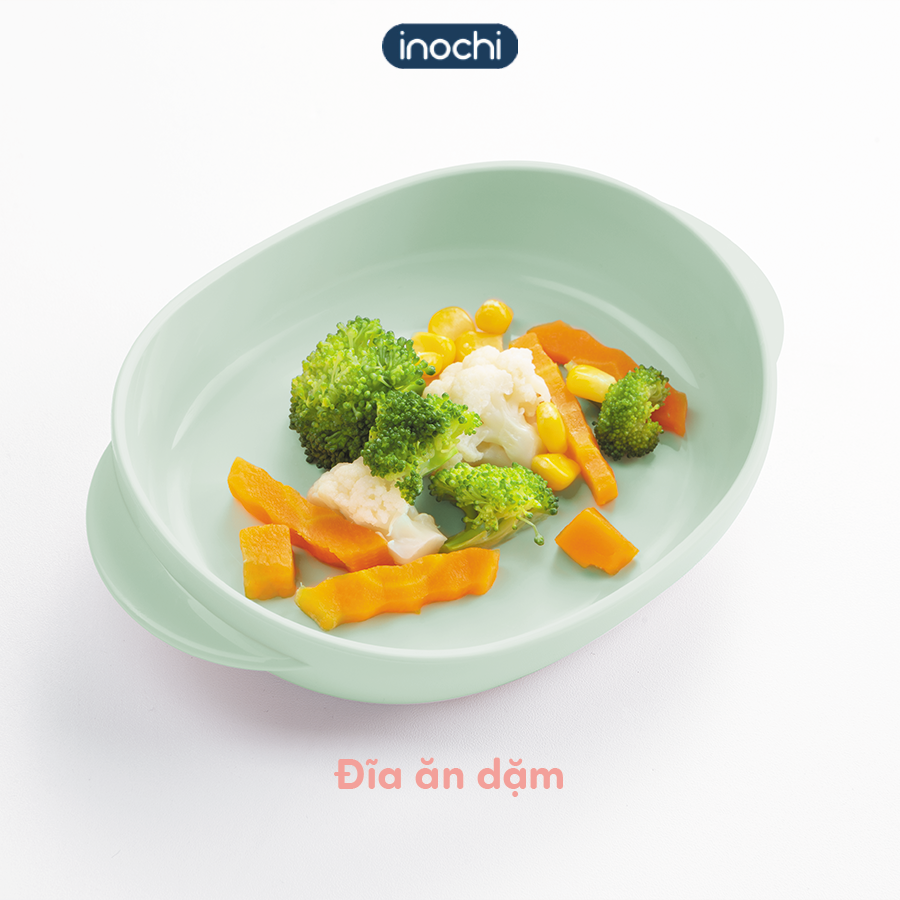 Bộ đồ ăn dặm trẻ em Inochi Amori dành cho bé từ 6 - 12 tháng tuổi
