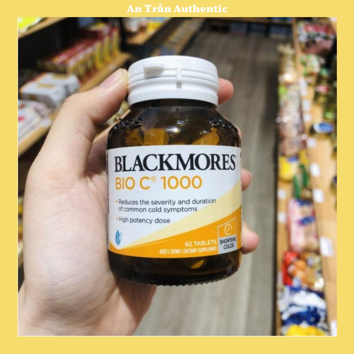 Thực Phẩm Bảo Vệ Sức Khỏe Blackmores Bio C 1000mg 31 Viên