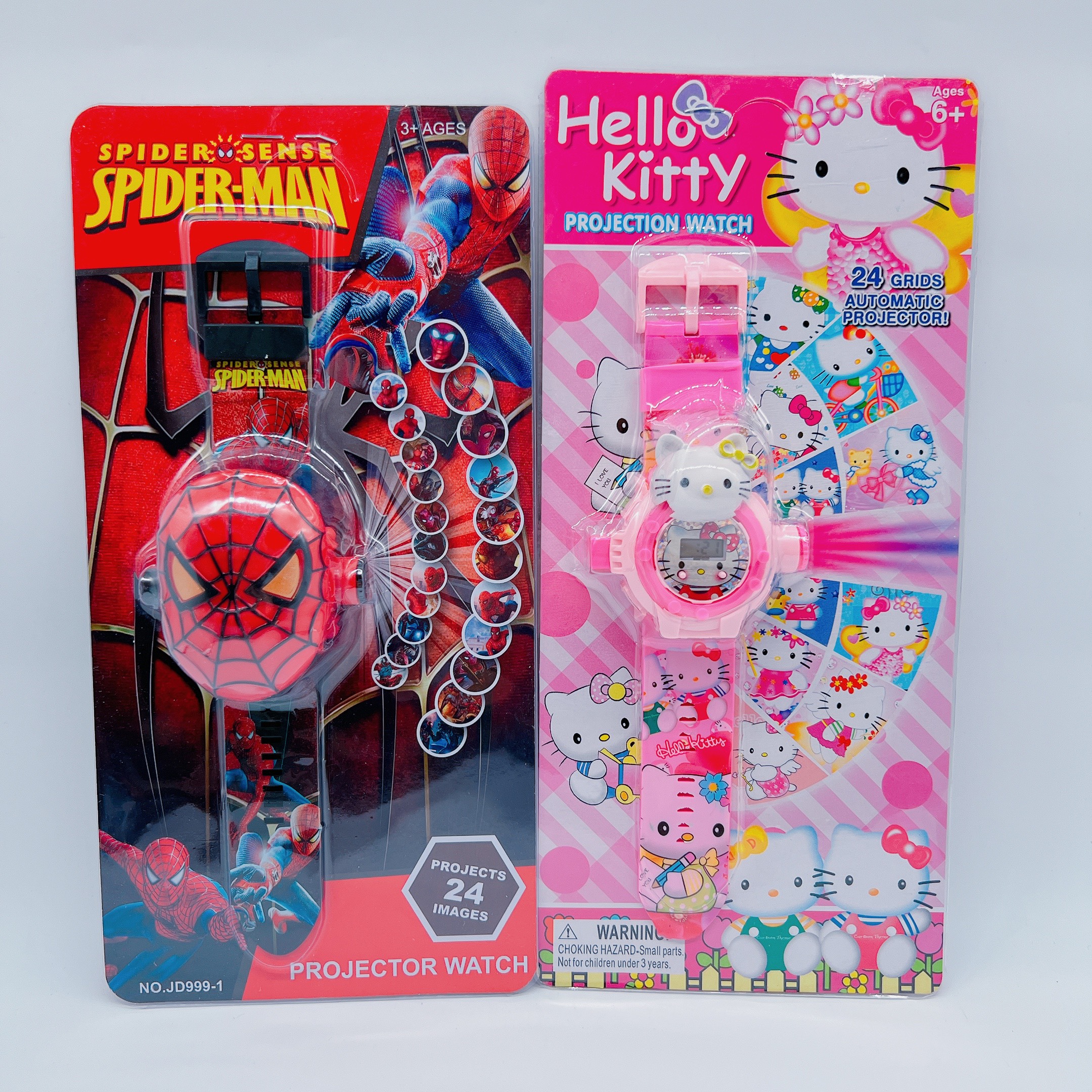 Đồng hồ đeo tay người nhện, đội trưởng mỹ, hello kitty cho bé trai, gái siêu cute - Quà tặng hấp dẫn cho bé