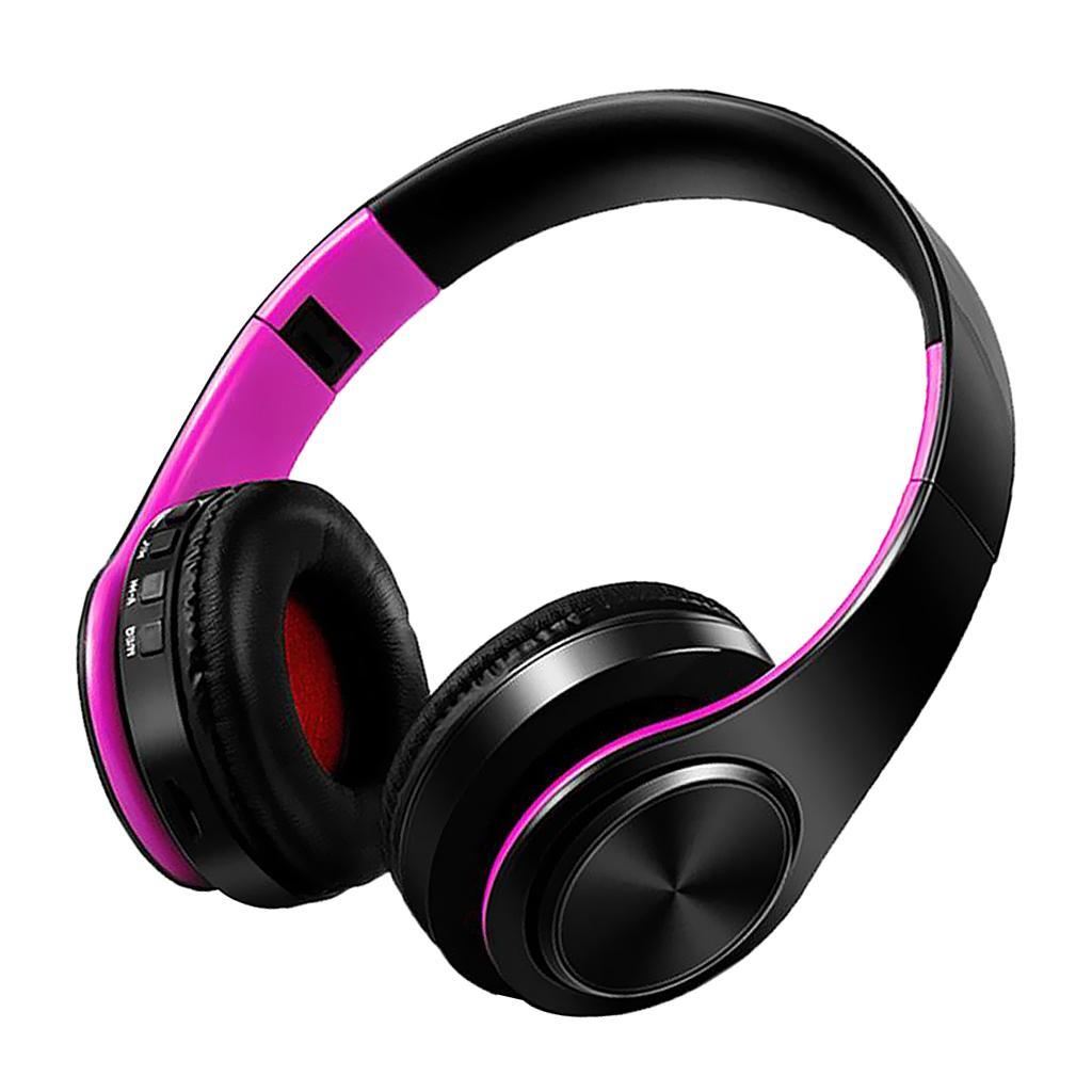 Noise Cancelling Wireless Bluetooth Headphones Headset with Mic Foldable #1