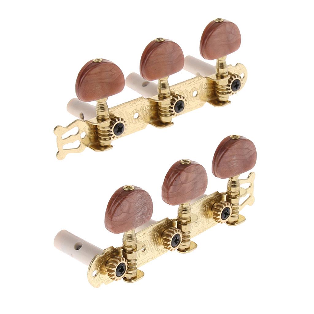 Sunnimix Đàn Guitar Máy Đầu Dây Chỉnh Chốt Phím Chỉnh Âm Cho Đàn Gỗ