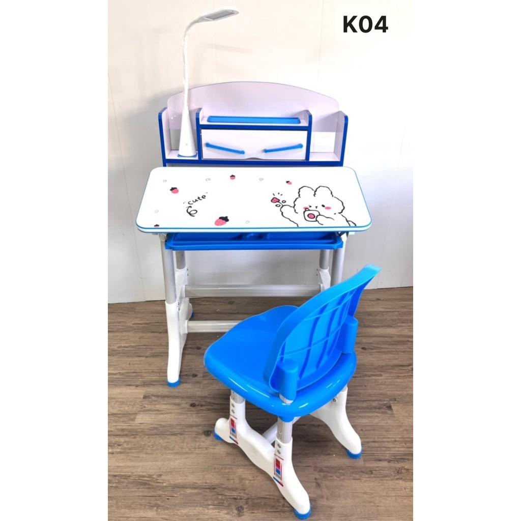 Bộ bàn ghế học sinh K04 chống gù, chống cận.