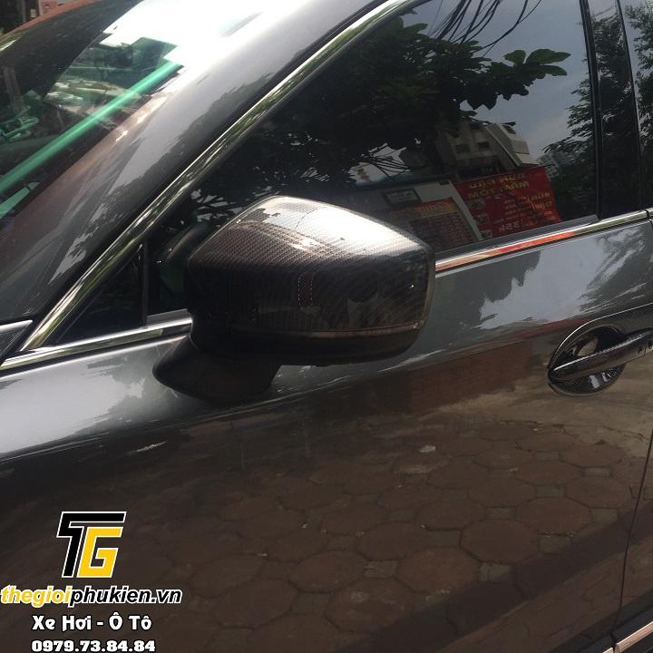 Bộ ốp gương chiếu hậu Mazda CX8, CX-8 vân Carbon cao cấp