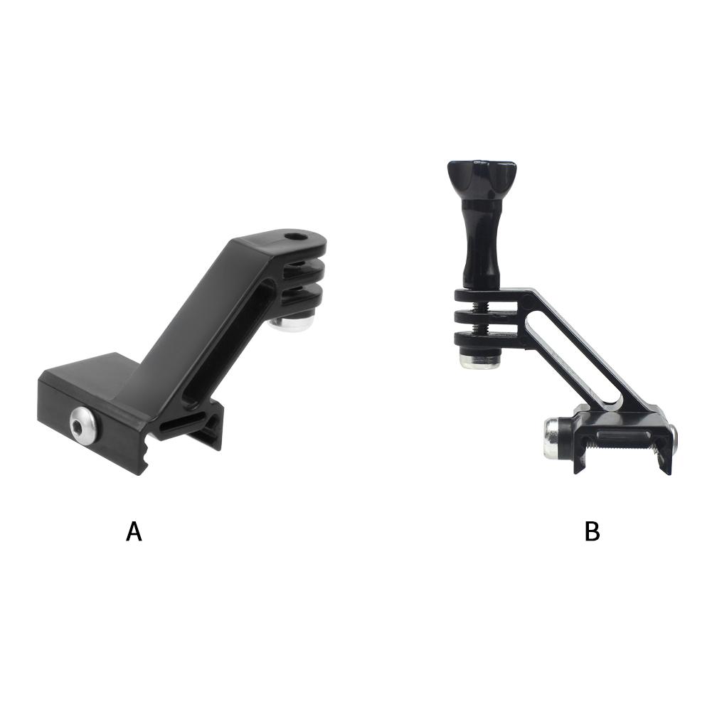 Đa Năng Bền Phụ Kiện Kẹp Camera Hành Động Gắn Mặt Đen Giá Đỡ Picatinny Đường Sắt Adapter Thể Thao Phù Hợp Cho Insta360 ONE R