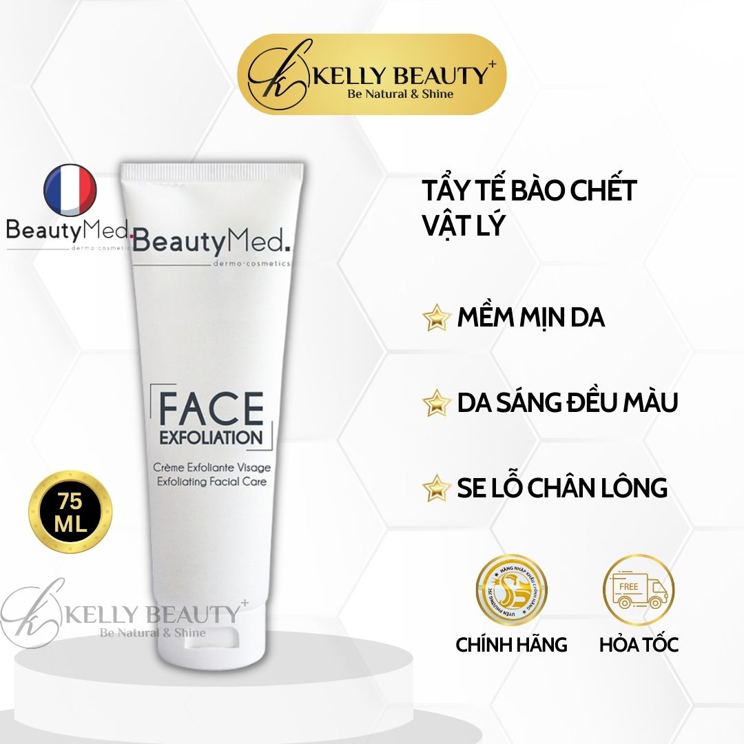 Tẩy Tế Bào Chết Vật Lý BeautyMed Face Exfoliation | Kelly Beauty