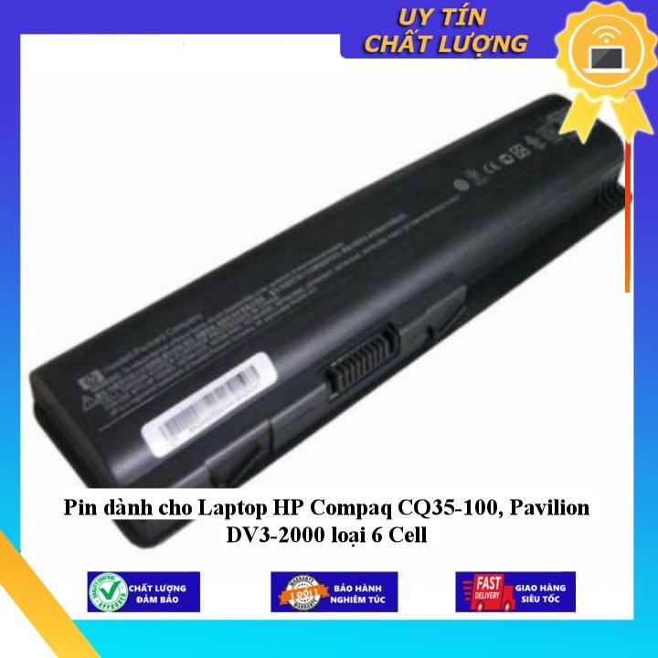 Pin dùng cho Laptop HP Compaq CQ35-100 Pavilion DV3-2000 - Hàng Nhập Khẩu  MIBAT605