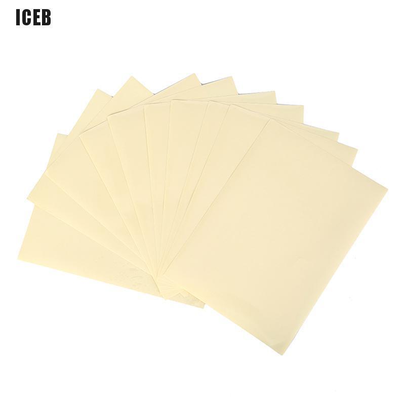 Set 10 Miếng Dán Trong Suốt A4 Cho Máy In Laser
