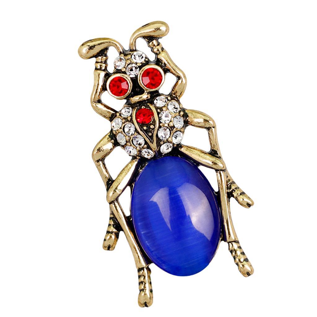 Charming Vintage  Rhinestone  Bee Brooch Pin Clothes Decor