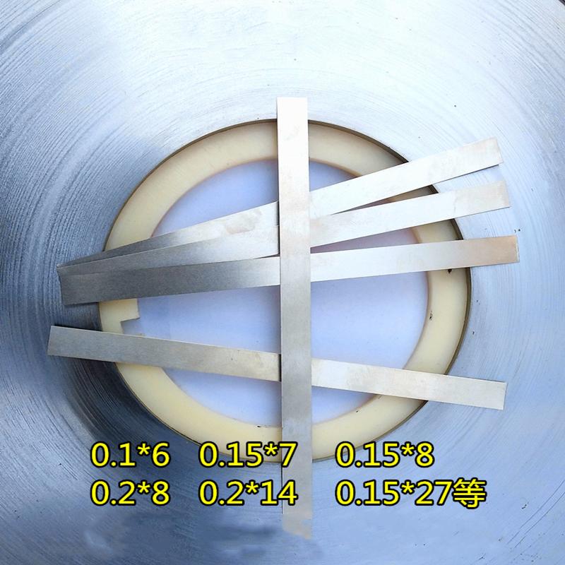 100 CÁI Tấm niken Tấm kết nối pin Dải thép mạ niken Cắt đa quy cách Que hàn điểm Màu sắc: 0,1x6x100mm 100 CÁI