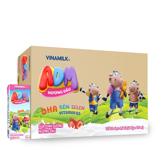 THÙNG SỮA DINH DƯỠNG VINAMILK ADM GOLD
