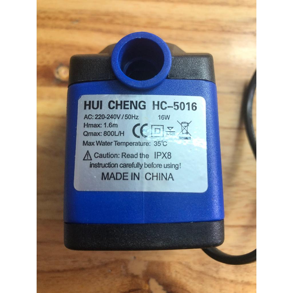 Bơm chìm mini 16W, 220Vac cho quạt điều hoà hơi nước # phụ tùng quạt