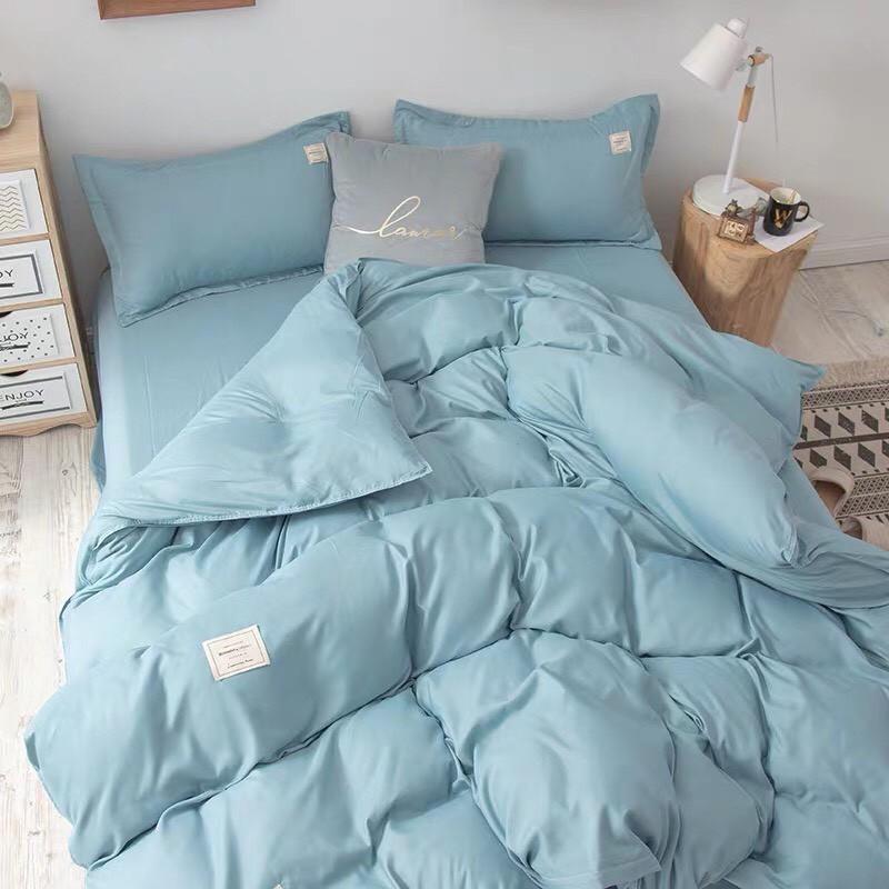 BỘ 4 MÓN CHĂN GA GỐI HÀN QUỐC CHẤT LIỆU COTTON NHIỀU MẪU ĐẸP