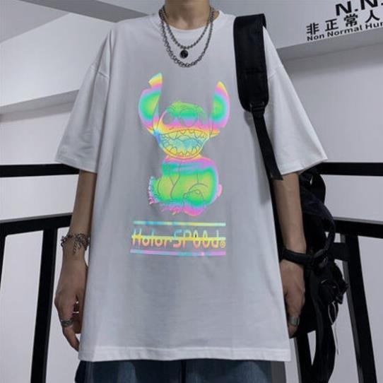 Áo Thun Phản Quang Nam Nữ hình Sticker