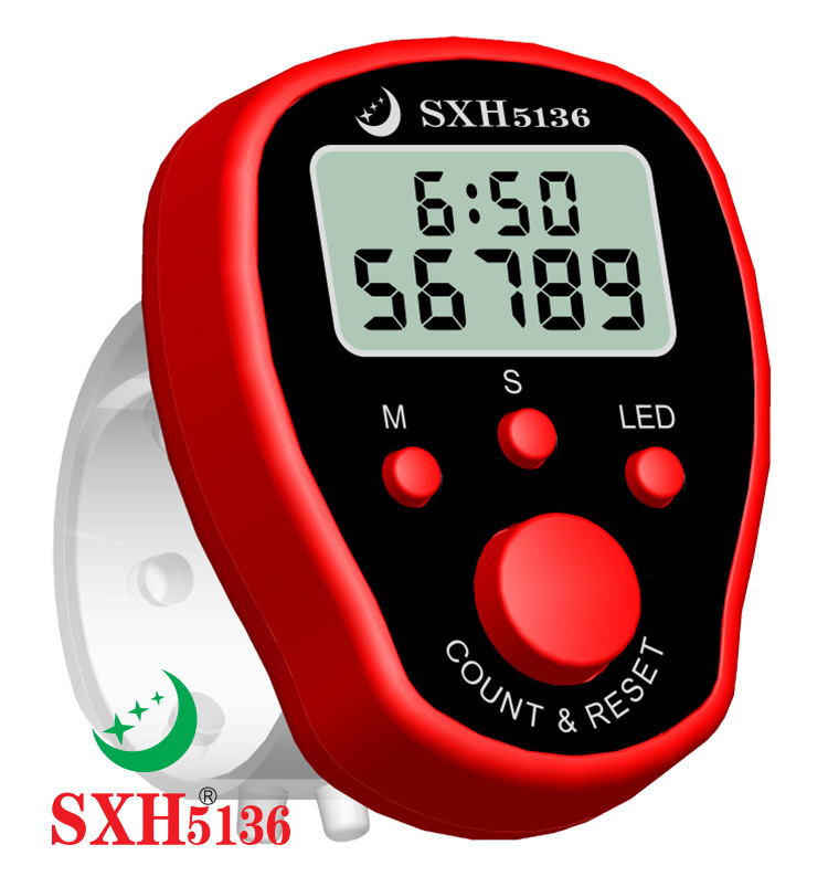 Máy Bấm Niệm Phật Ký Số, Có Đèn Led, Nhớ Được Số