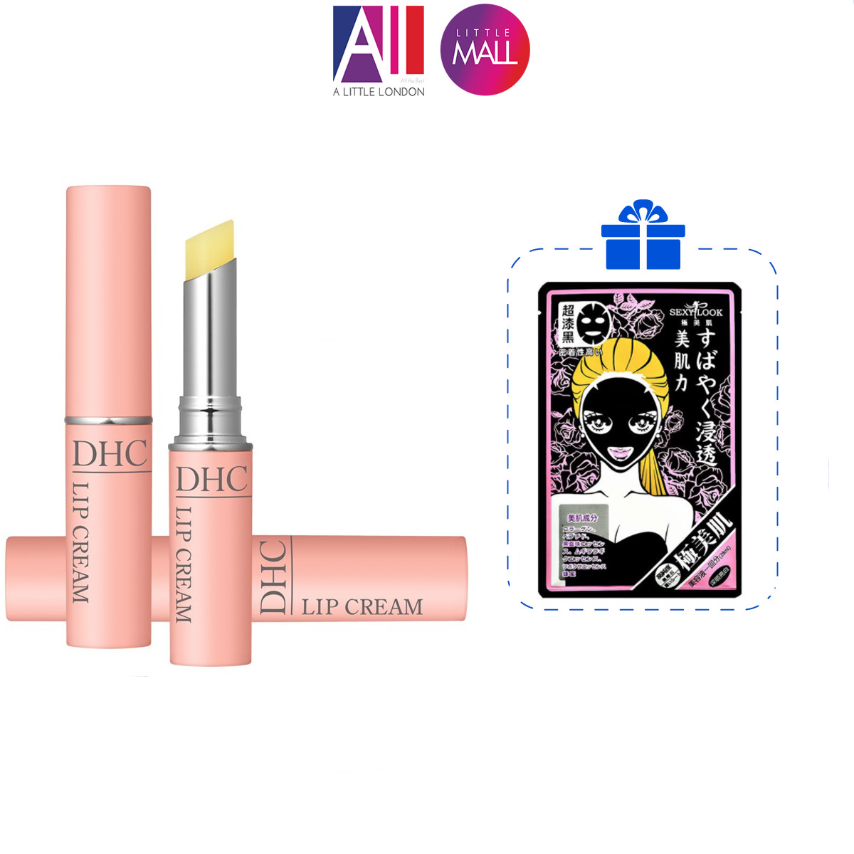 Son dưỡng DHC lip cream TẶNG mặt nạ Sexylook (Nhập khẩu)