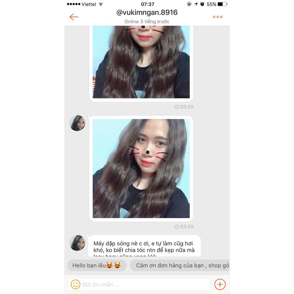 Máy uốn tóc 3 trục cao cấp WAVEIRON