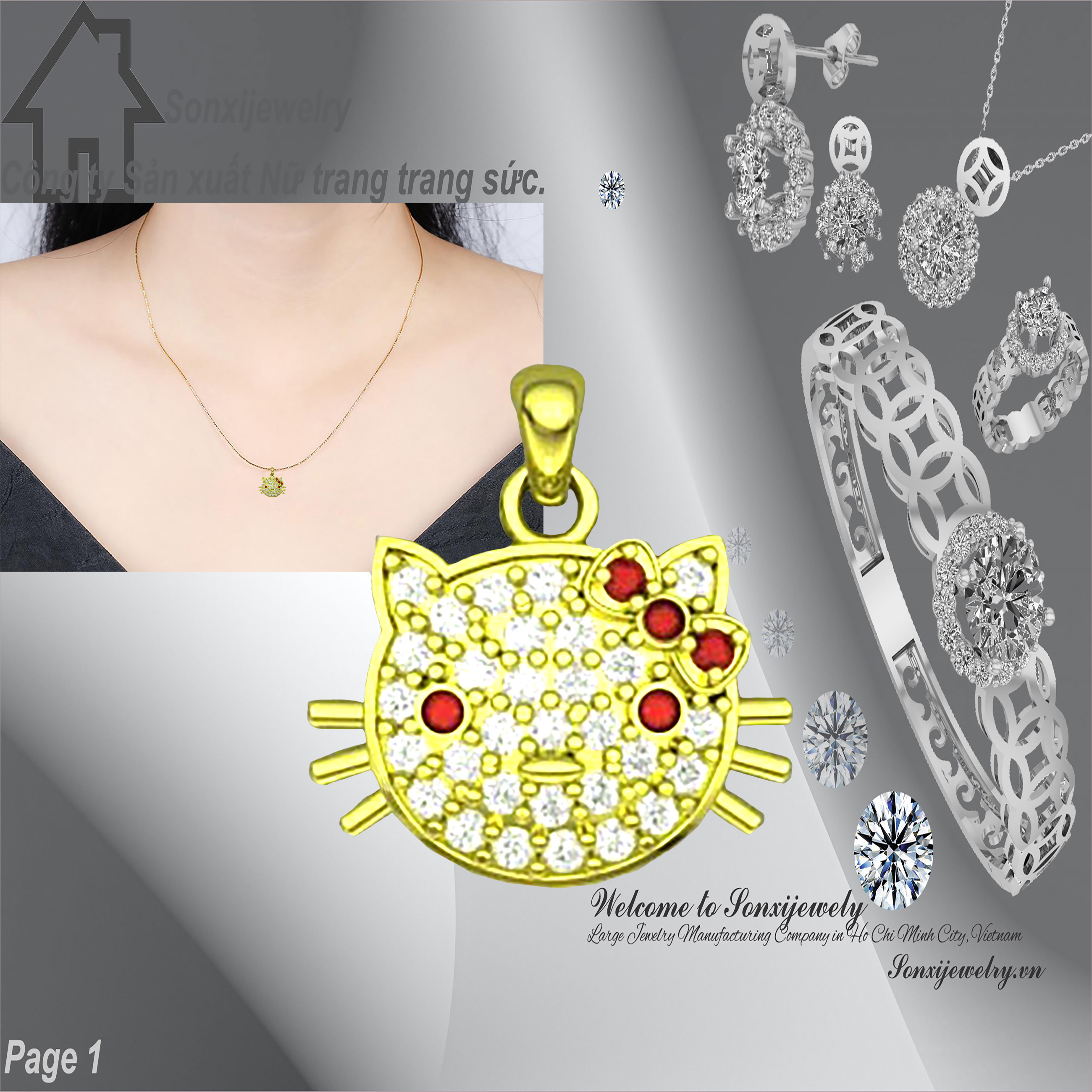 MẶT DÂY CHUYỀN THỜI TRANG MẪU ĐẸP 5102