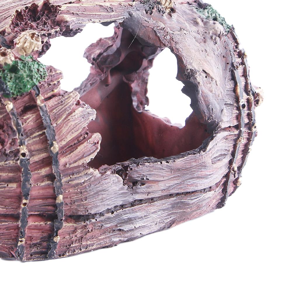 Resin Aquarium Decorations Fish Tank Reptile Terrarium Ornament