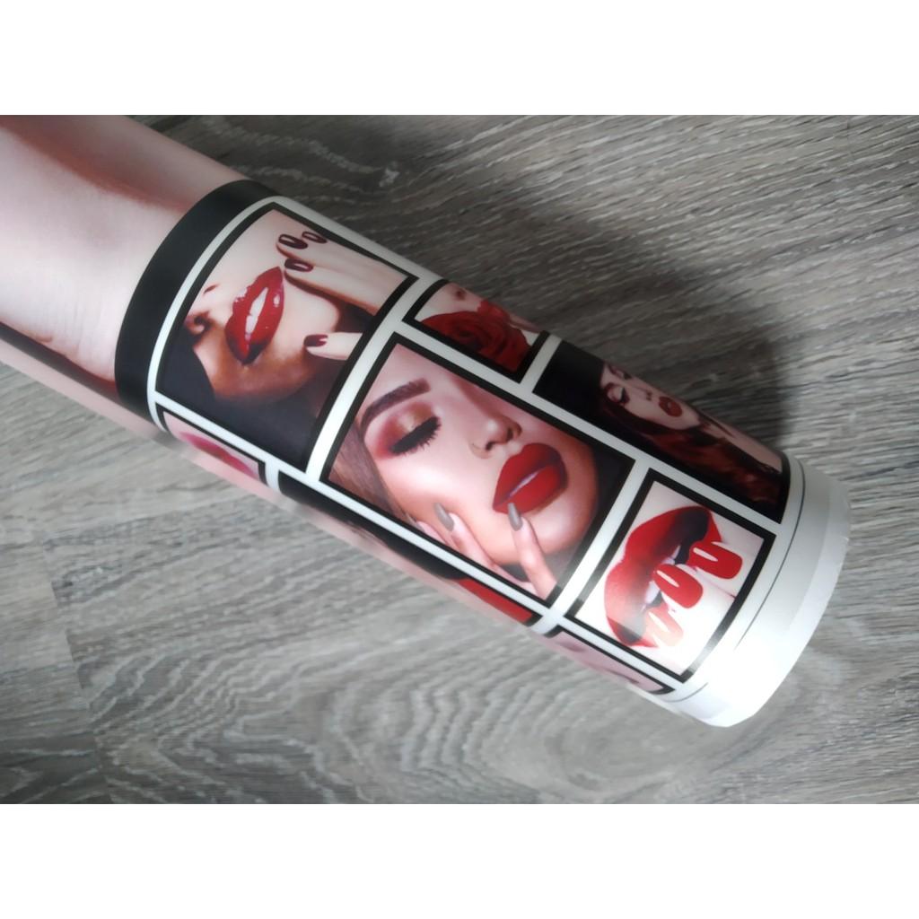 BỘ 4 TẤM TRANH DÁN SALON TÓC, TIỆM NAILS & THẨM MỸ_DECAL VIP