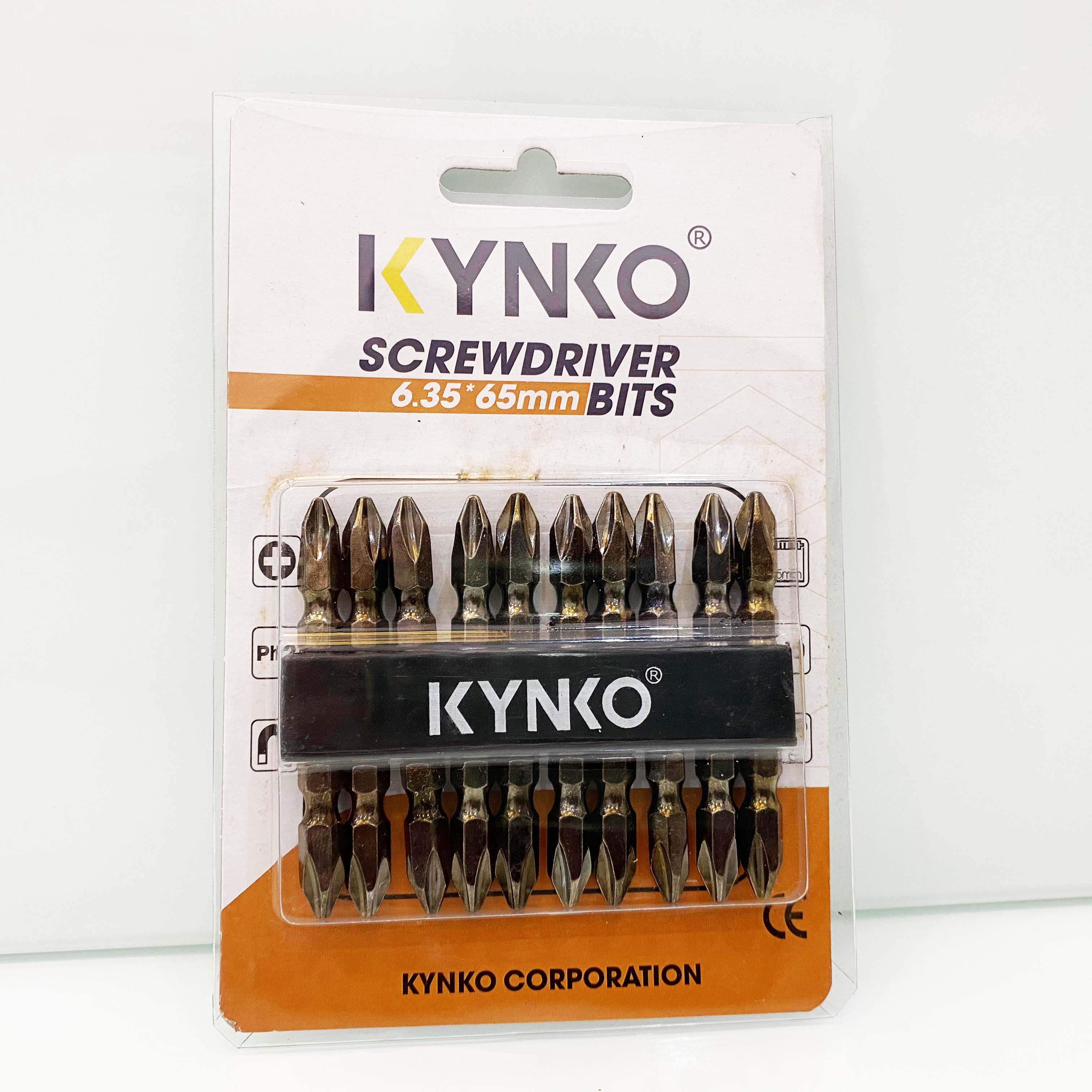 Mũi bắn vít 2 đầu PH2 chống sốc chiều dài 65mm MVKMXPH2 -65-V10-N4 KYNKO CHÍNH HÃNG