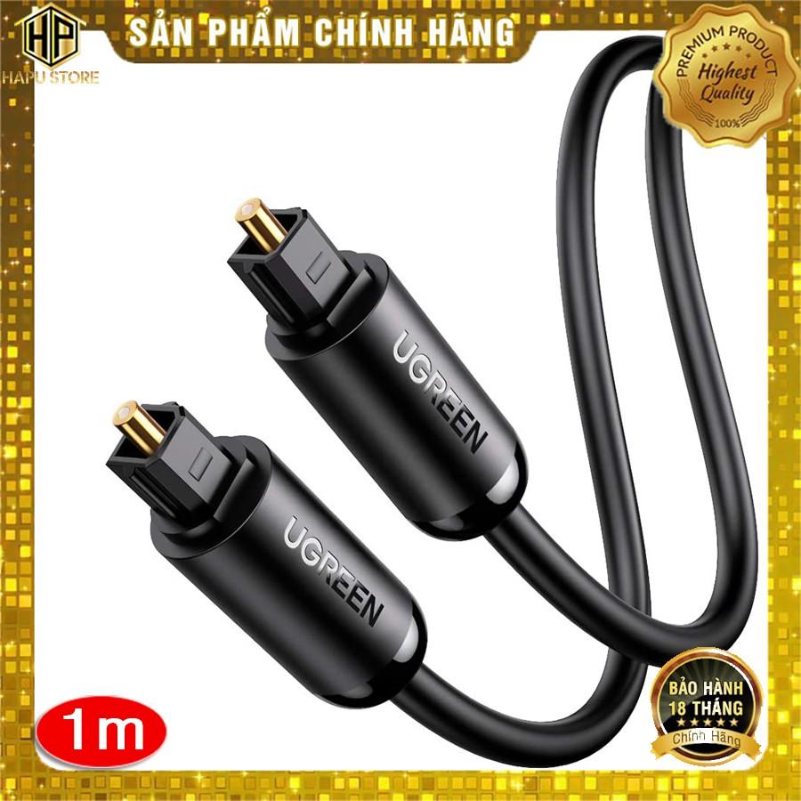 Cáp âm thanh UGREEN AV122 chuẩn Audio Quang Toslink chính hãng - Hàng Chính Hãng