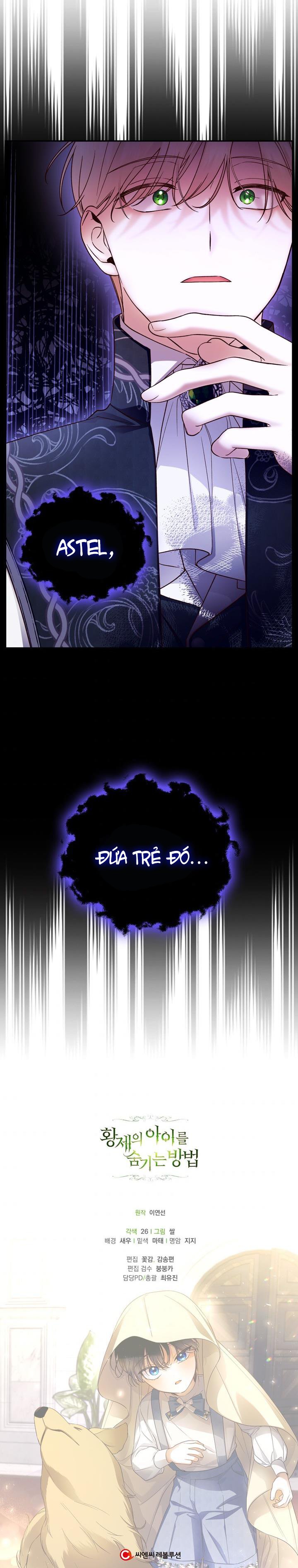 cách che giấu đứa con của hoàng đế chapter 42 8