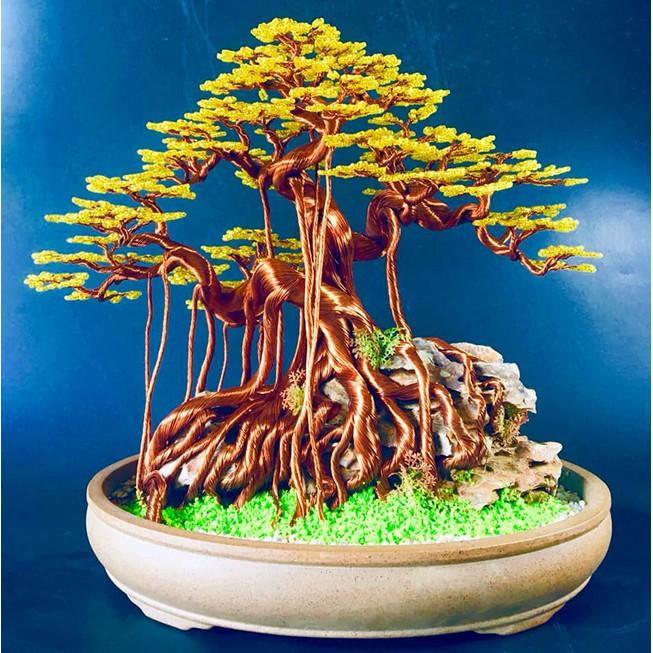 4kg kẽm màu bonsai nhiều màu