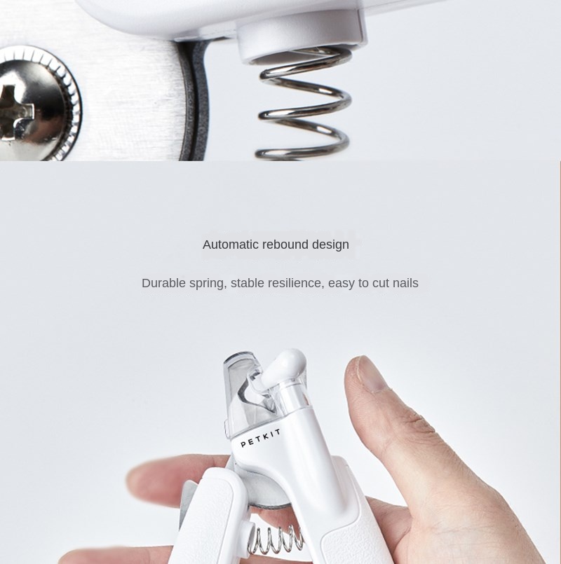 Xiaomi PETKIT Pet Dog Cat Nail Clipper Scissors Pet Nail Toe Claw Clippers Kéo với đèn LED Ánh sáng Cắt móng tay Đồ dùng làm đẹp