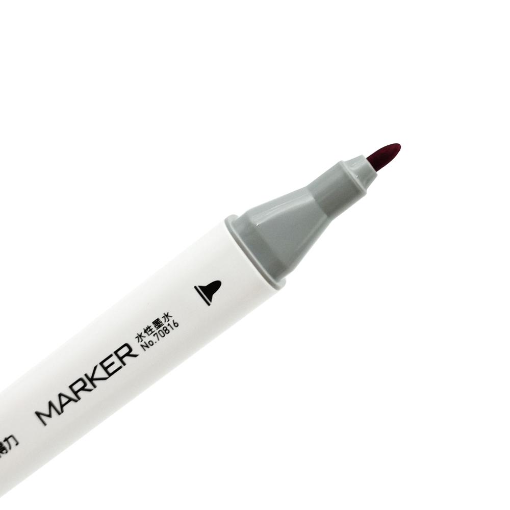 Hộp 80 Bút Lông Màu 2 Đầu Artist Marker - Deli 70816-80