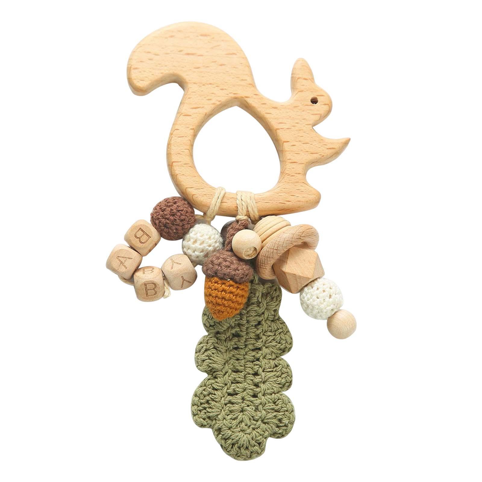 Baby Rattle Toy Stroller Toy Music Rattle Montessori Toys for Birthday Gifts