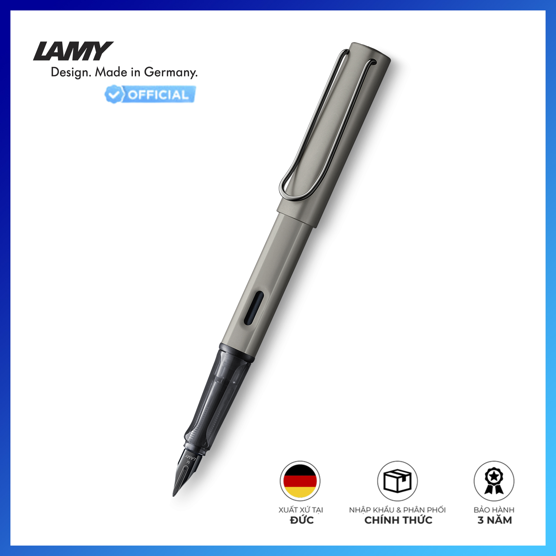 Bút Cao Cấp Lamy LX Grey Metal - Ngòi M-4031495