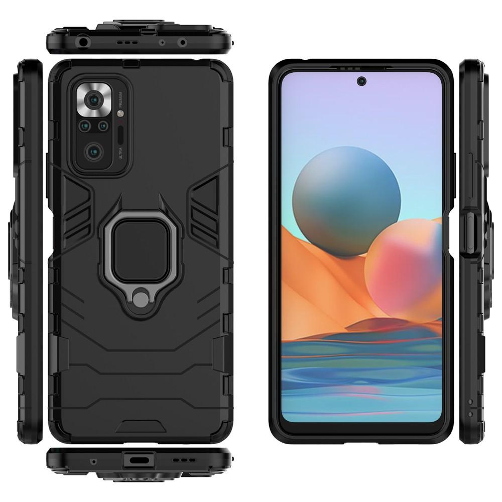 Ốp lưng cho Xiaomi Redmi Note 10 10S 4G 5G 10 Pro chống sốc kèm nhẫn xoay chống xem video bảo vệ camera