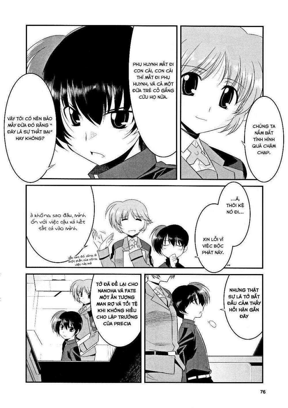 mahou shoujo lyrical nanoha movie 1st the comics manga chapter 6 16