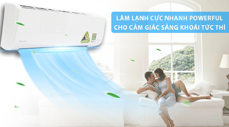 Máy Lạnh Daikin Inverter FTKQ25SAVMV (1.0 HP) - Hàng Chính Hãng