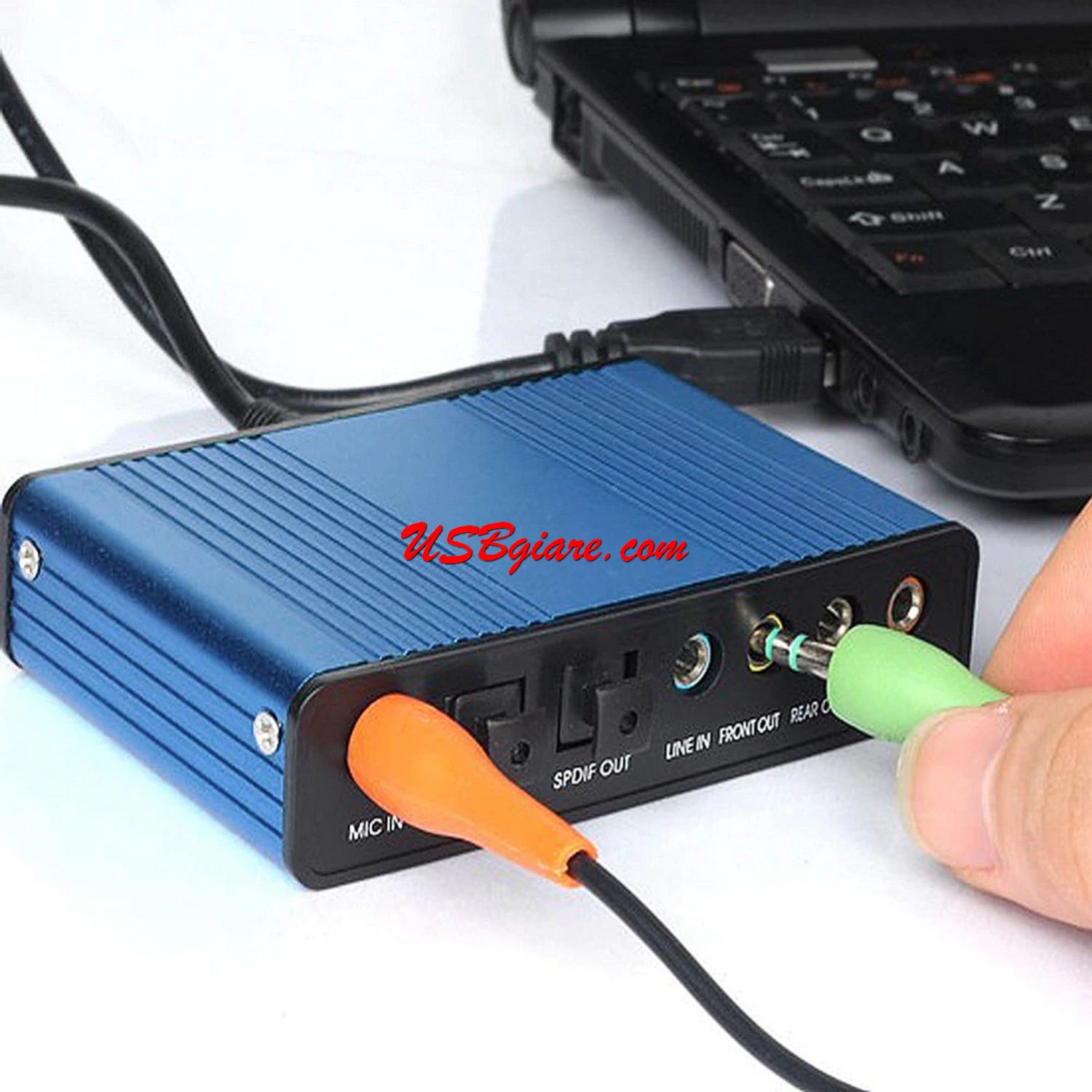 Card âm thanh USB 6CH Optical audio -DC941【USBgiare,Com】