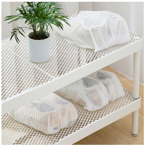 Set 10 túi đựng giày đa năng vải không dệt, miệng dây rút tiện lợi size to GD644-TuiRut-10