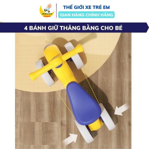 Xe chòi chân cho bé  có nhạc và đèn cao cấp, xe chòi chân 4 bánh cho bé từ 2-5 tuổi