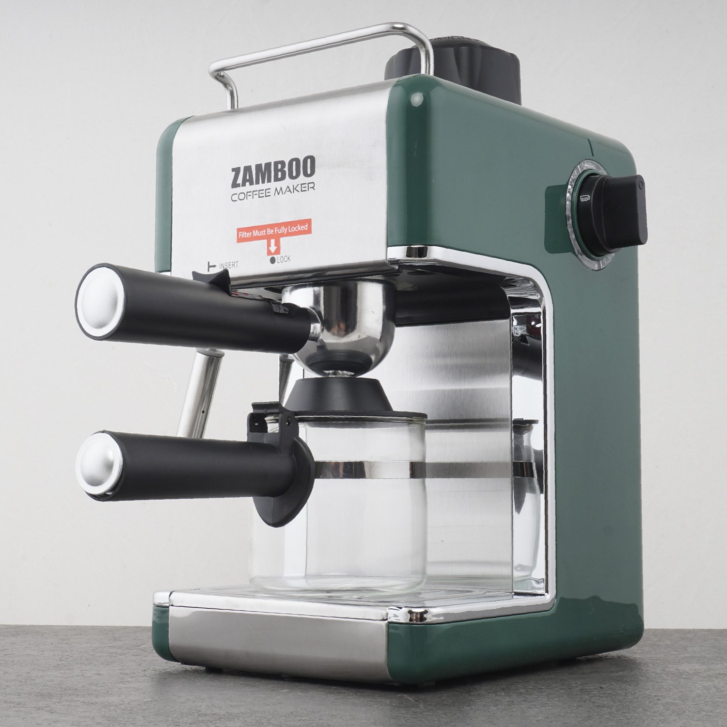 Máy Pha Cà Phê Espresso Zamboo ZB-68CF - Hàng Chính Hãng