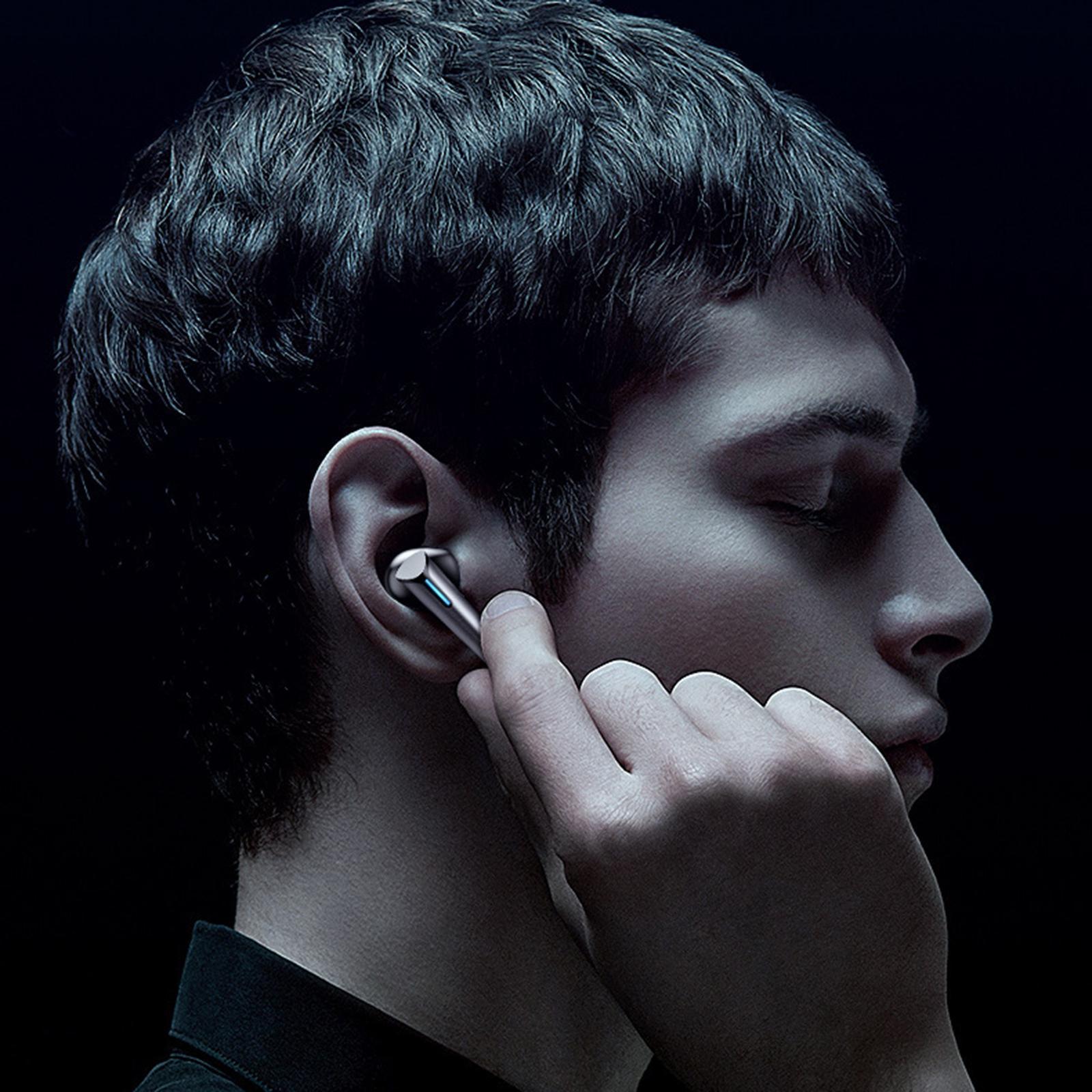 XG02 Bluetooth 5.0 Wireless Music Gaming Headsets Earbuds HiFi Black