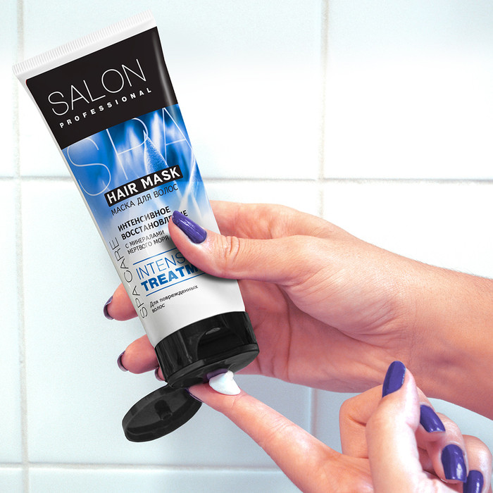 Kem ủ Salon Professional phục hồi chuyên sâu tóc hư tổn 250ml