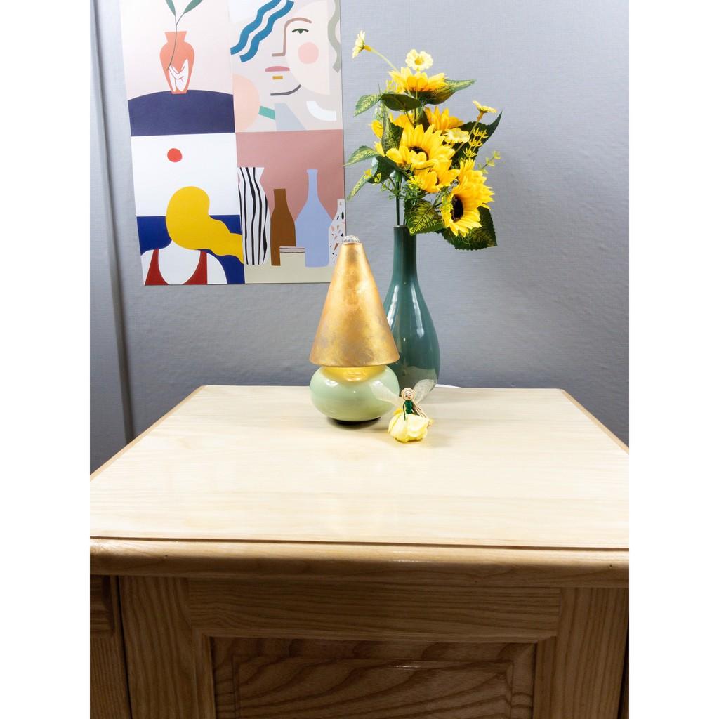 Đèn bàn cây thông cổ tích, hiệu ứng tán cây khi sáng đèn