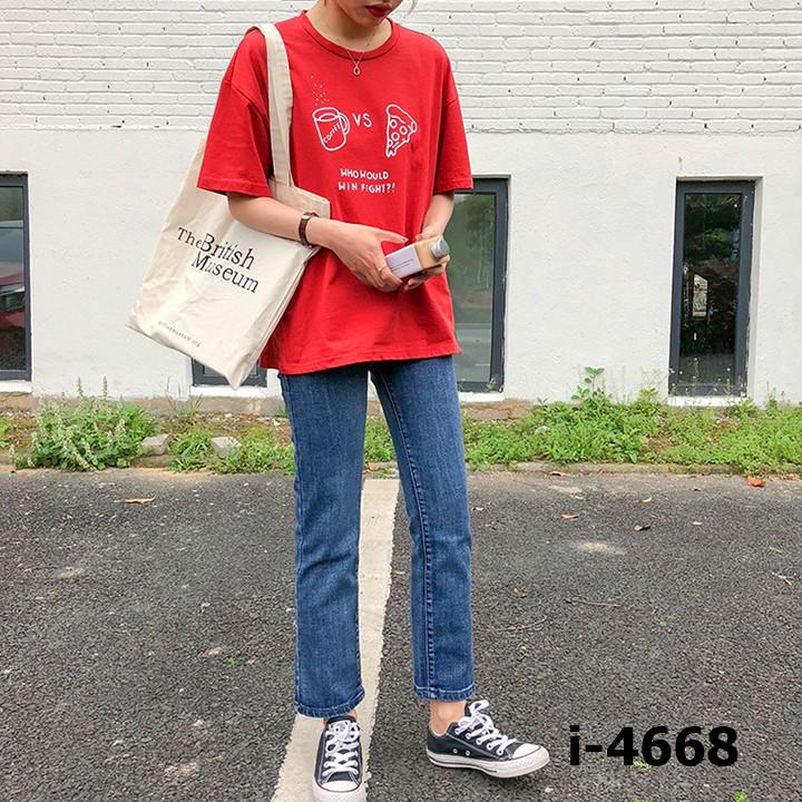 Áo thun họa tiết cực xinh - I4668