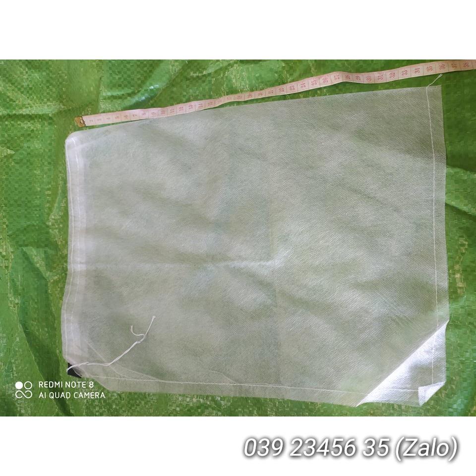 100 CÁI TÚI BAO, BỌC TRÁI NHO CHẤT LIỆU VẢI TỐT KÍCH THƯỚC 25*35