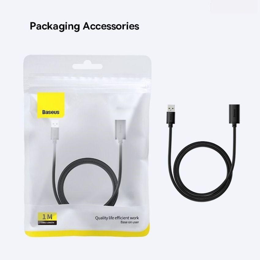 Cáp nối dài USB3.0 Baseus AirJoy Series Extension Cable (USB3.0 Male to USB3.0 Female) B00631103111-00- HÀNG CHÍNH HÃNG