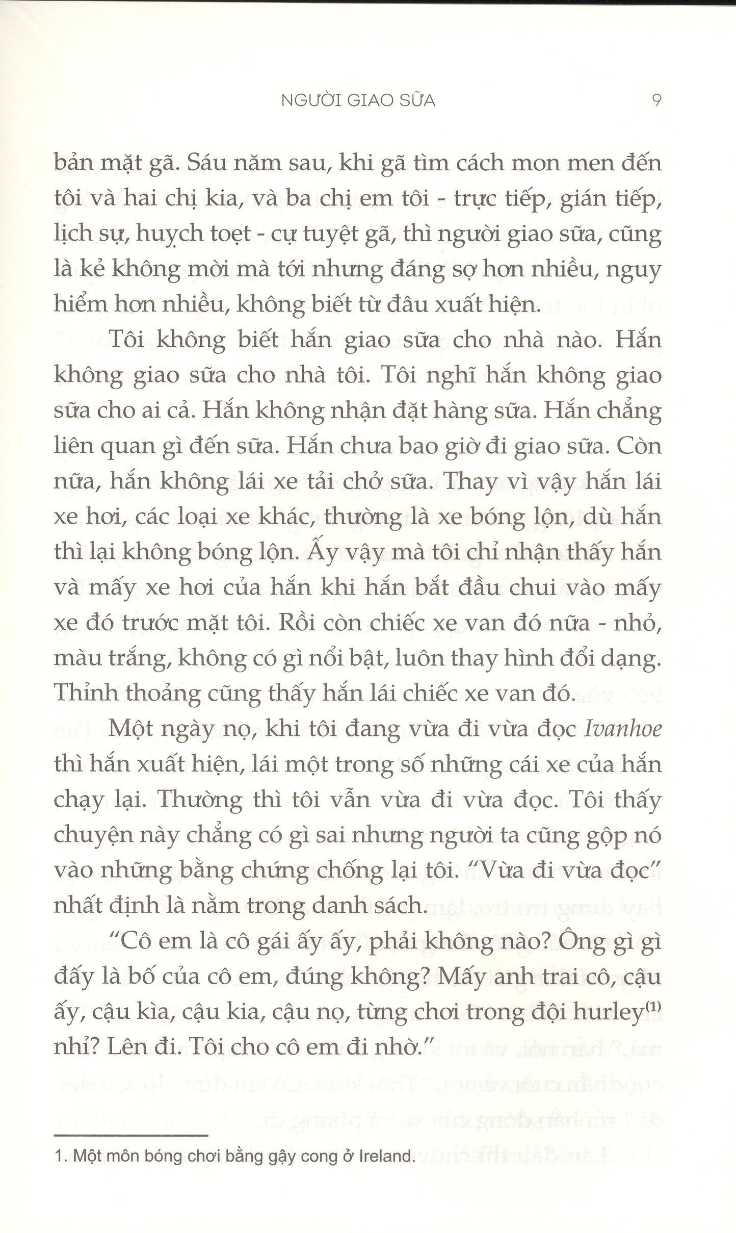 Sách Người Giao Sữa
