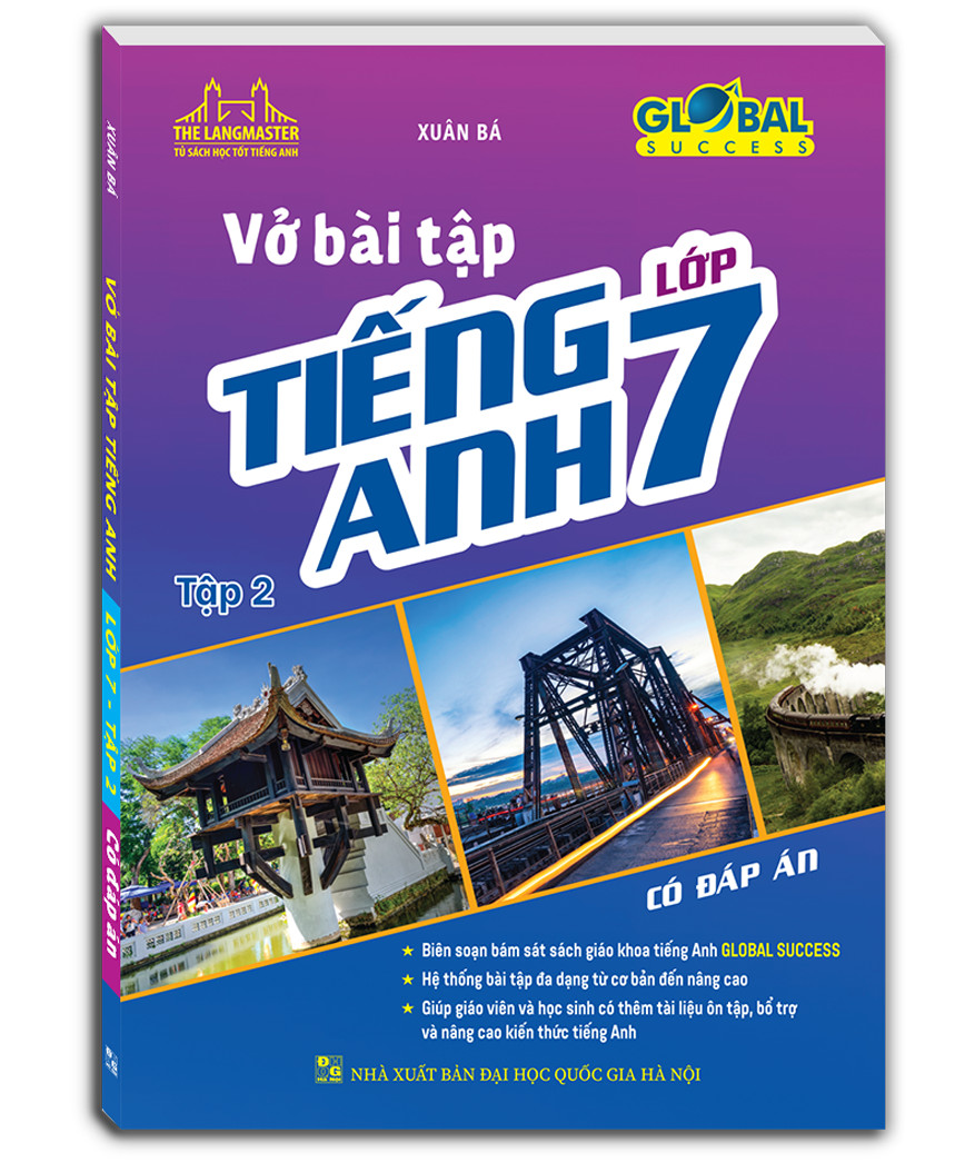 GLOBAL SUCCESS - Vở bài tập tiếng anh lớp 7 tập 2 (có đáp án)